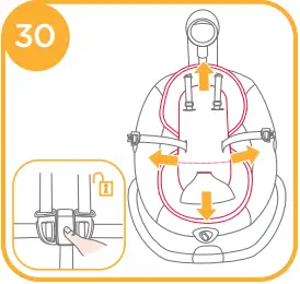 Joie Serina Swivel Swing 30