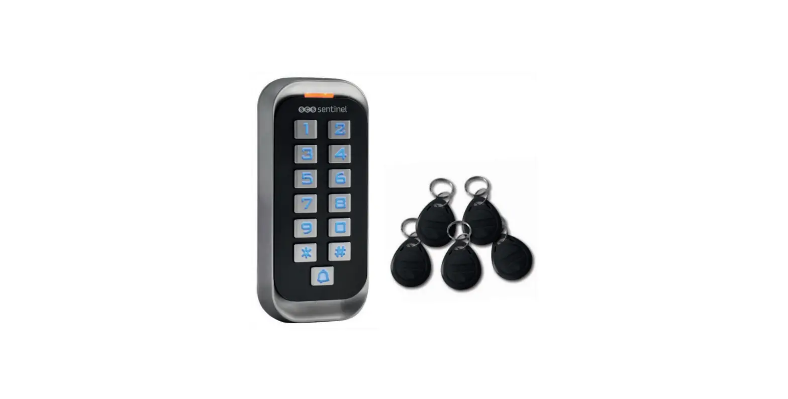Scs Sentinel Rfid Code Access Coding Keyboard User Manual