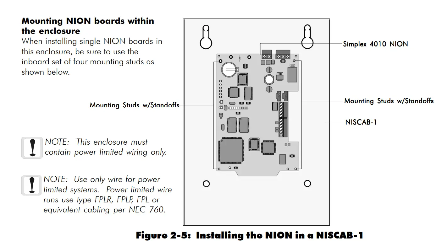 Section Two: Simplex 4010 NION Installation and Configuration
