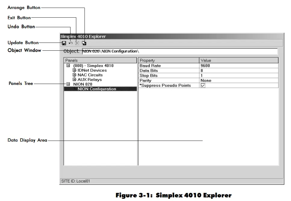 Section Three: Simplex 4010 NION Explorer