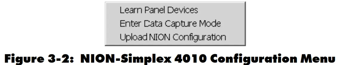 Section Three: Simplex 4010 NION Explorer