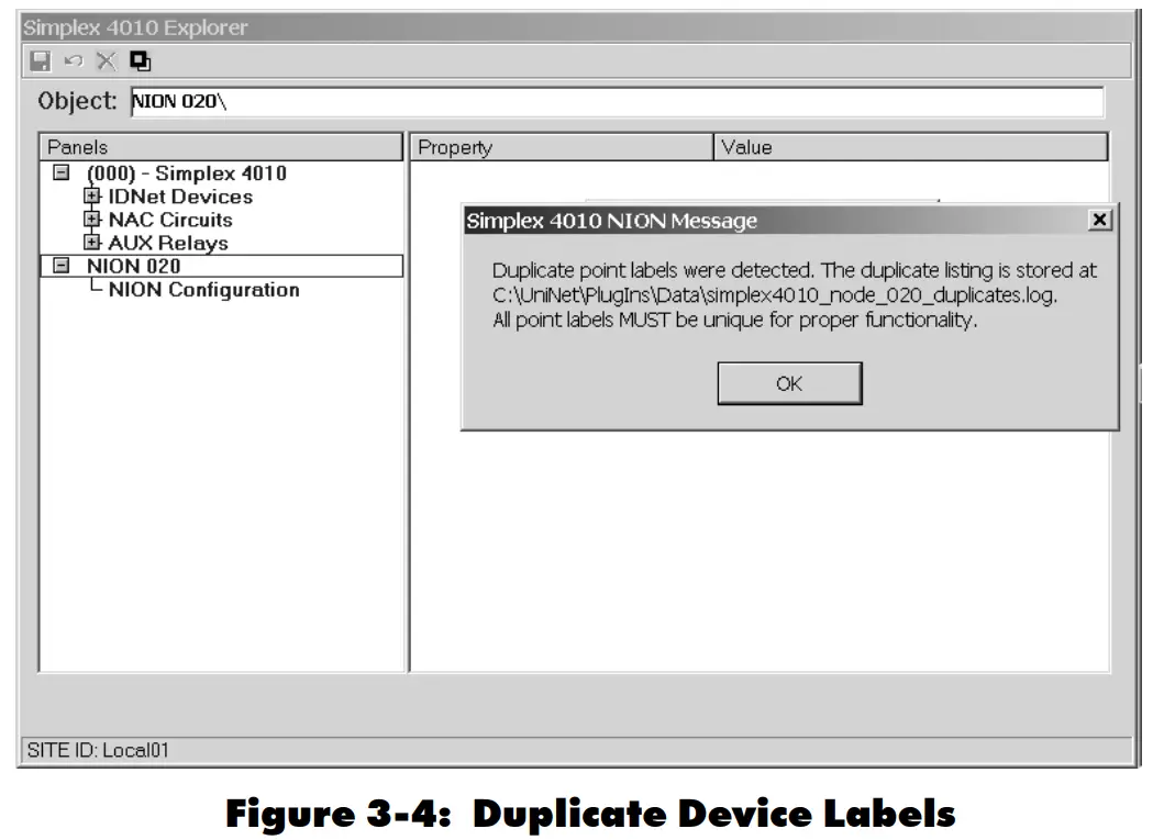 Section Three: Simplex 4010 NION Explorer
