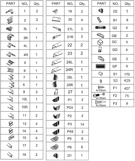 WELLFOR-GT-HPY-3292GR-8-ft-x-8-ft-Gray-Outdoor-Garden-Galvanized-Steel-Storage-Shed-with-Sliding-Door-fig- (1)