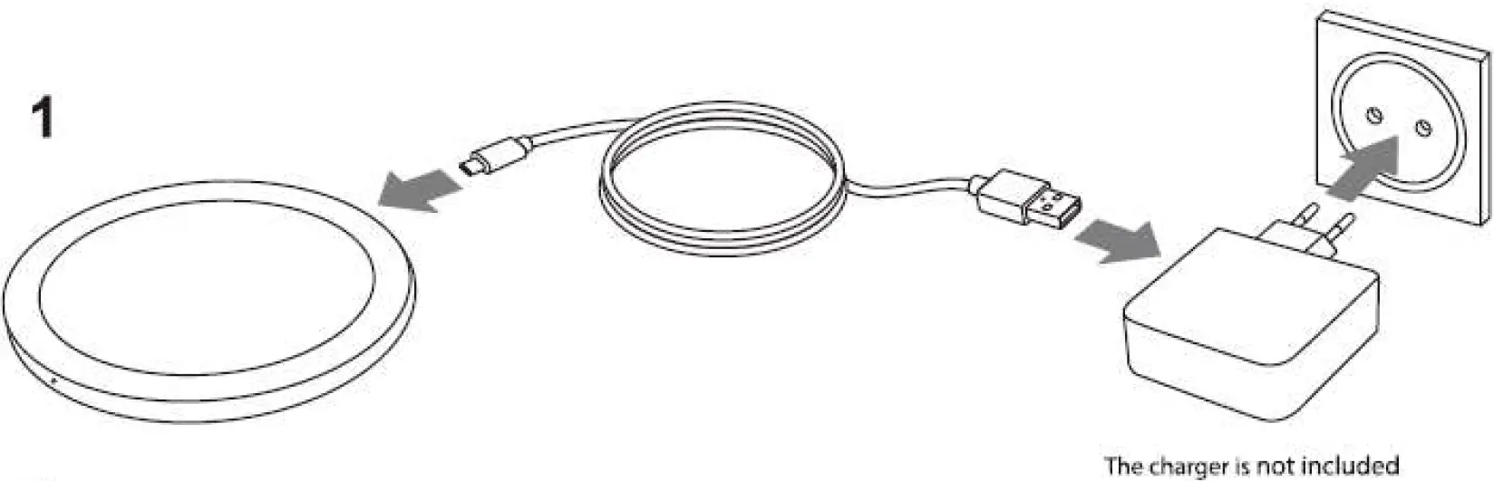 SECOMP 19111011 ROLINE Wireless Charging Pad for Mobile Devices 10W 02