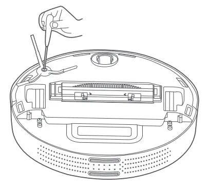 xiaomi Mi Robot Vacuum Mop 2 Pro Cleaner - Cleaning the brush3