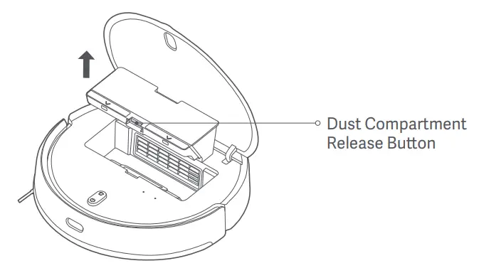 xiaomi Mi Robot Vacuum Mop 2 Pro Cleaner - Dust Compartment 1