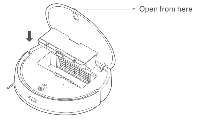 xiaomi Mi Robot Vacuum Mop 2 Pro Cleaner - Open from here