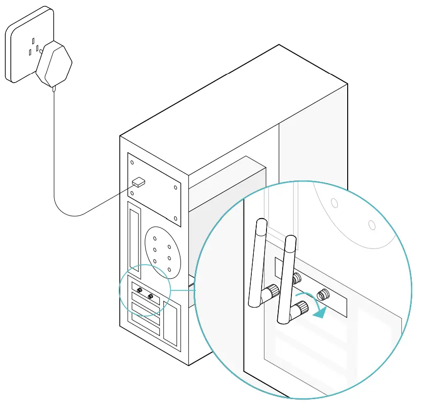 tp-link Archer T4E AC1200 Wireless Dual Band PCI -fig 2