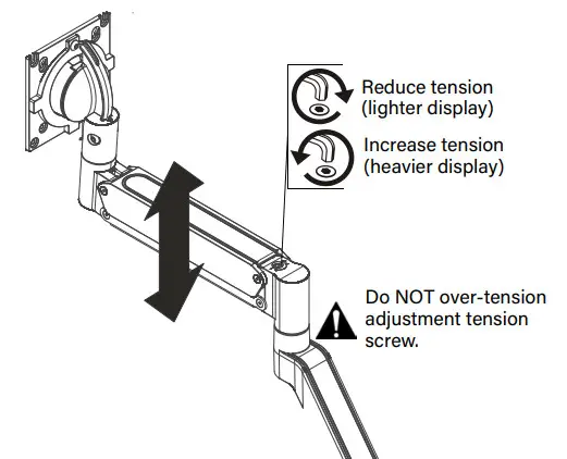 CHIEF DMA1 Single DMA2 Dual Monitor Arm - fig 12