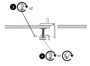 CHIEF DMA1 Single DMA2 Dual Monitor Arm - fig 7