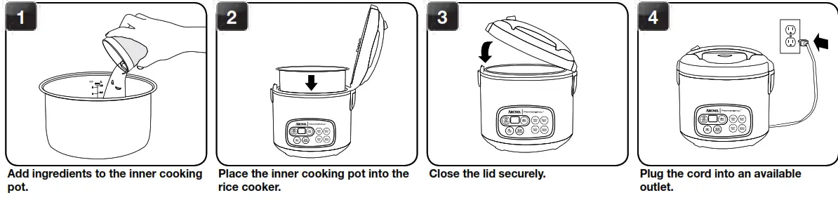 Aroma Rice Cooker Instructions - STEWS OR CHILIS