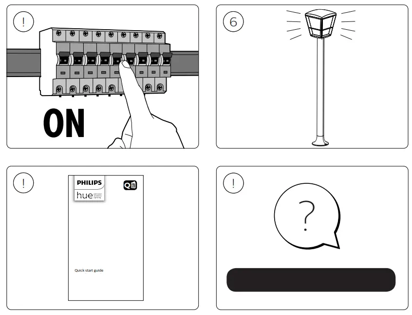 PHILIPS 1745730V7 Econic Outdoor Pathway Light Extension - 7