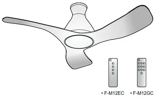 Panasonic F-M15EC 5 Blade Ceiling Fan - 1