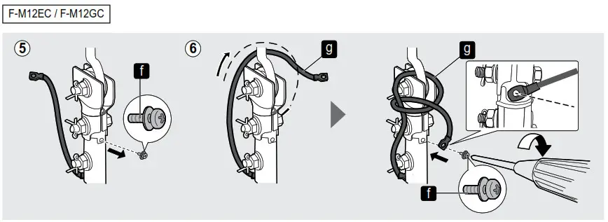 Panasonic F-M15EC 5 Blade Ceiling Fan - Install to ceiling 2