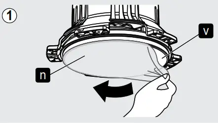 Panasonic F-M15EC 5 Blade Ceiling Fan - Install to ceiling 8