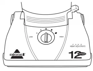 Bissell-6579-Height-Adjustment