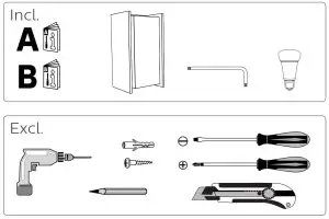 PHILIPS 915003761403 Hue Turaco Outdoor Wall Lamp-- PHILIPS