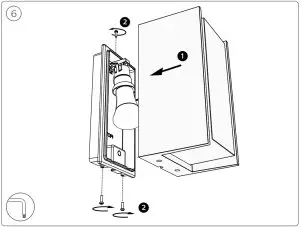 PHILIPS 915003761403 Hue Turaco Outdoor Wall Lamp-- PHILIPS 9150