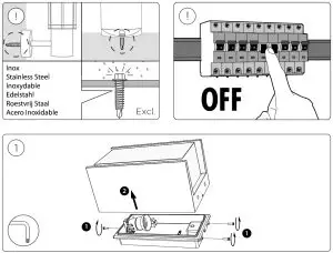 PHILIPS 915003761403 Hue Turaco Outdoor Wall Lamp-- PHILIPS 91500
