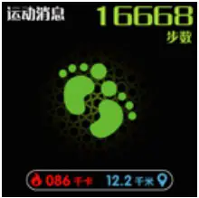 Bracelet ClockFace Functions interface