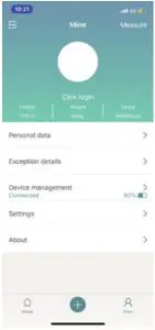 App Setting Interface