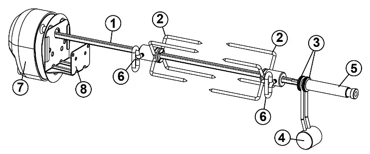 Broil King 496051 Regal 500 Pellet Grill fig16