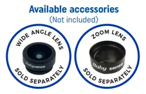 Babysense V35WUS Video Baby Monitor with One Camera - fig 1