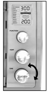 BLACK DECKER Air Fry Toaster Oven with No Preheat- CONTROLS 3