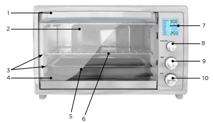 BLACK DECKER Air Fry Toaster Oven with No Preheat- Overview