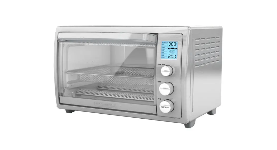 Black Decker Air Fry Toaster Oven With No Preheat User Manual