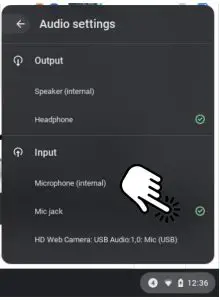 AUDIO SETTINGS