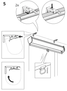 IKEA TRETUR Blackout Roller Blind - fig 10
