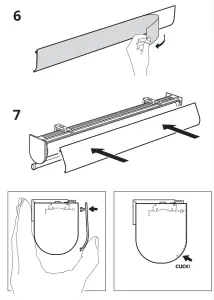 IKEA TRETUR Blackout Roller Blind - fig 11