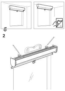 IKEA TRETUR Blackout Roller Blind - fig 2