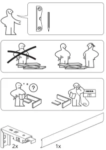 IKEA TRETUR Blackout Roller Blind - fig