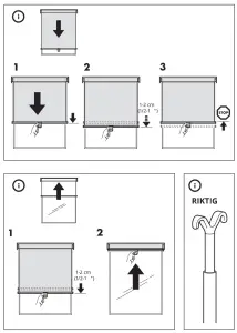 IKEA TRETUR Blackout Roller Blind - fig 7