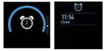 Denver SW-160 Smartwatch - Alarm