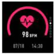 Denver SW-160 Smartwatch - Measure heart rate