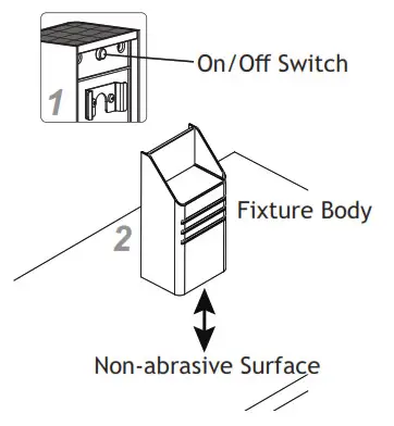 AMP Lighting ASDL-2014-P-BK Solar Landscape Lighting- Test Solar Light