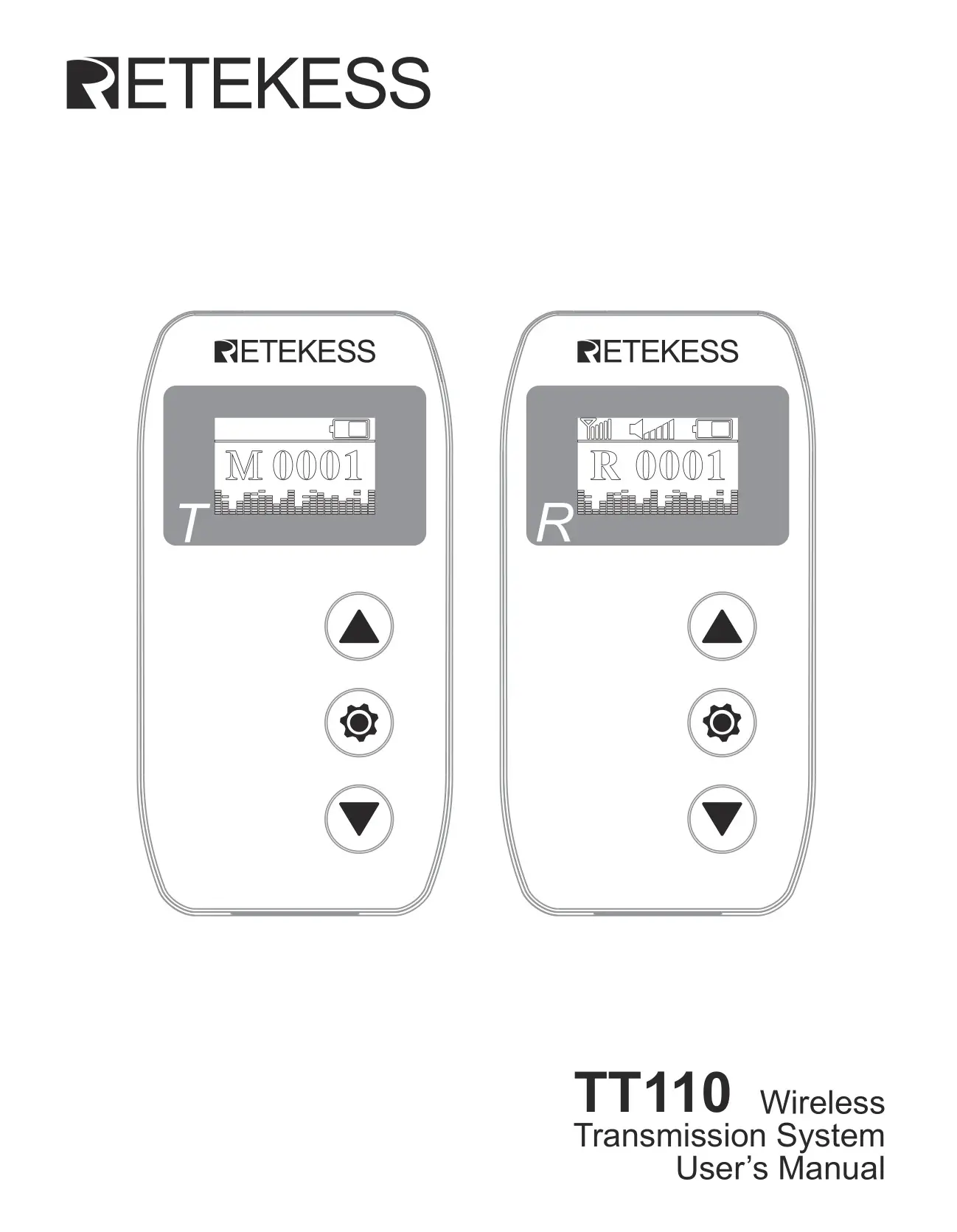 ETEKESS TT110 Wireless Transmission System User Manual