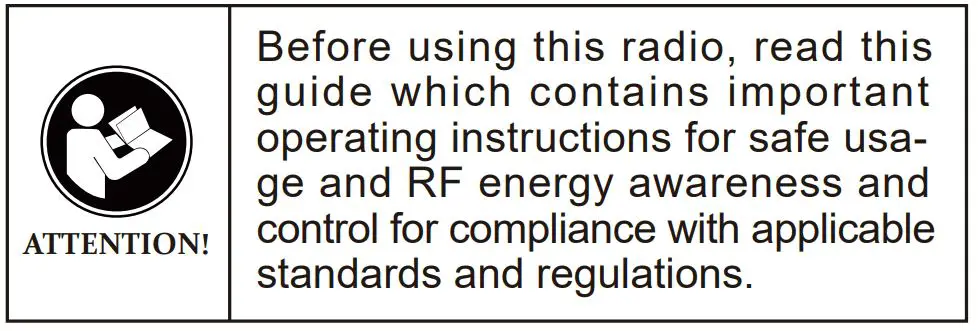 ETEKESS TT110 Wireless Transmission System - attention