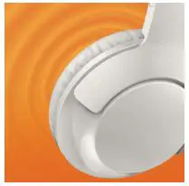 Philips Wireless on Ear Headphone - 32mm drivers