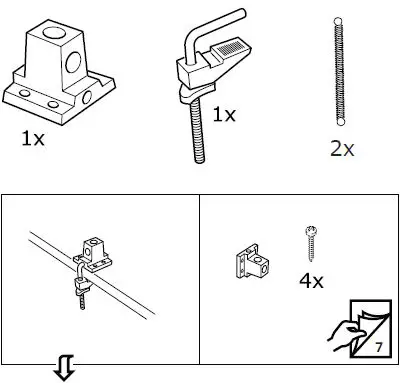 IKEA TERTIAL Work Lamp with LED Bulb FIG2