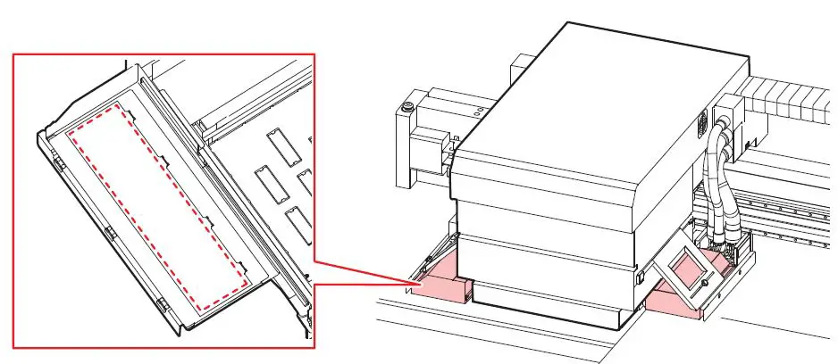 Mimaki JFX550-2513 UV Inkjet Printer 12