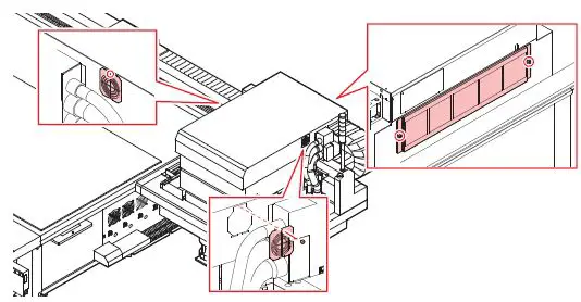 Mimaki JFX550-2513 UV Inkjet Printer 21