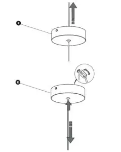 artika PDT1 VIC HD2BL Vivaldi 1 1 Light Pendant - figure 6