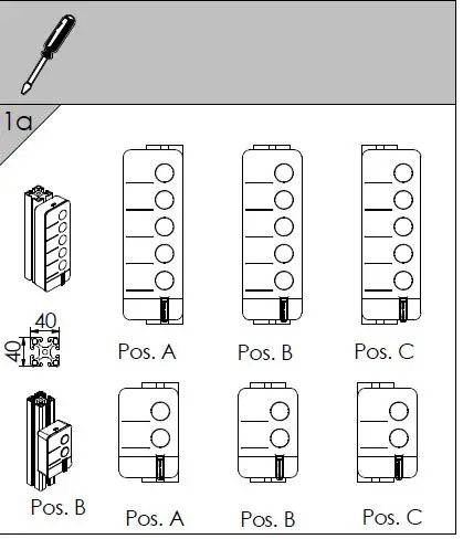 WERMA 62368-1 868MHz 5-Button Andon Wireless Box-5