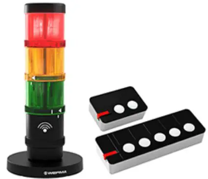 WERMA 62368-1 868MHz 5-Button Andon Wireless Box