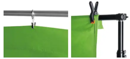 WALSER 4056929230420 Home Studio Starter Kit - greenscreen