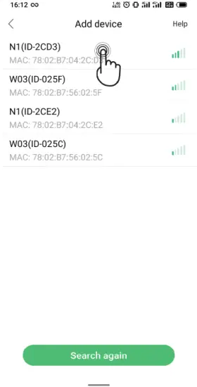 CUBOT N1 - APP Binding 2